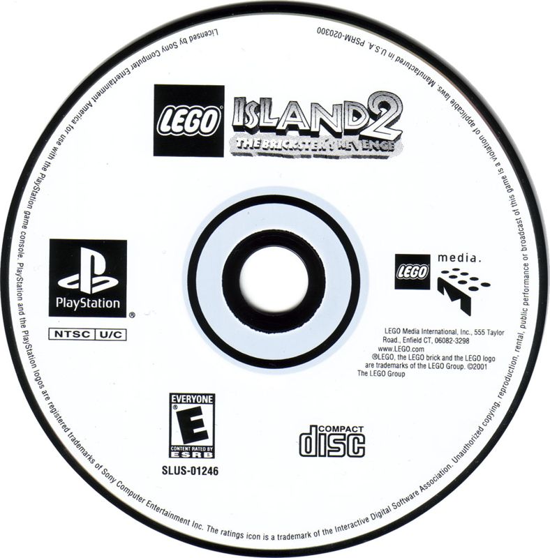 Media for LEGO Island 2: The Brickster's Revenge (PlayStation)