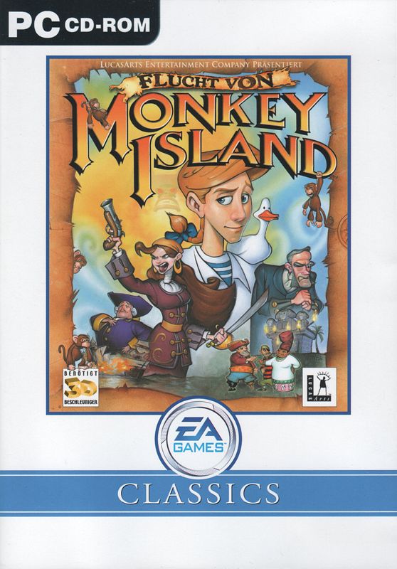 Front Cover for Escape from Monkey Island (Windows) (EA Games Classics release)