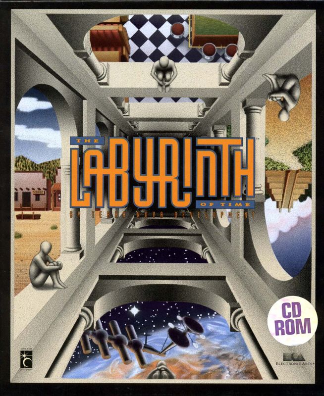 Front Cover for The Labyrinth of Time (DOS)