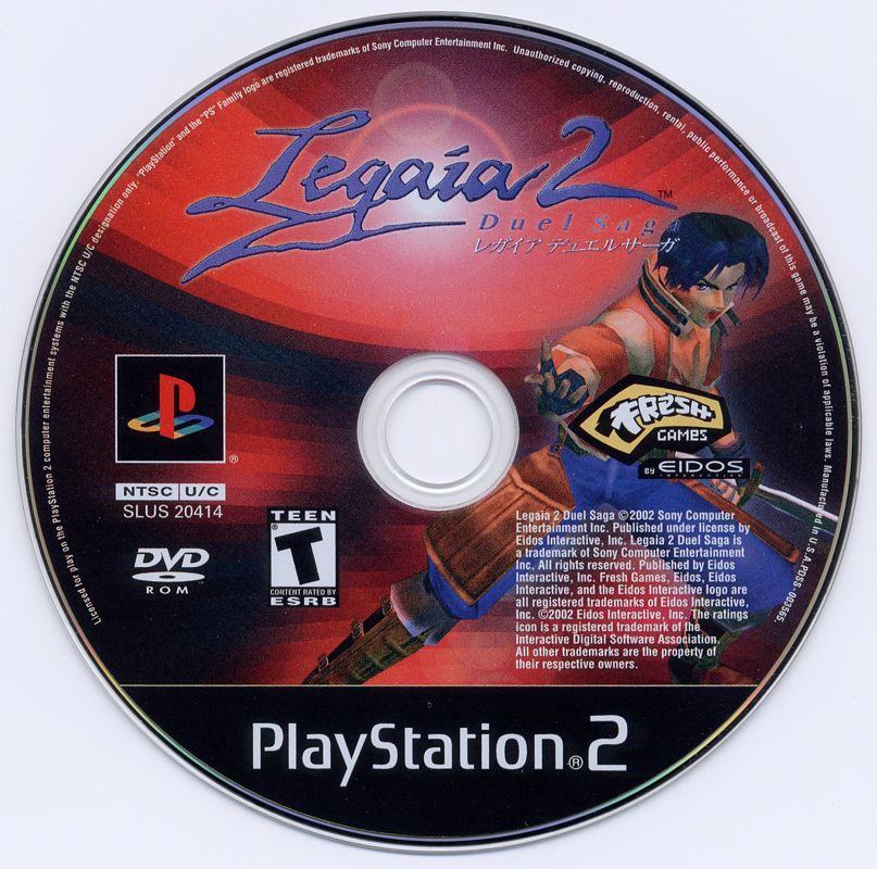 Media for Legaia 2: Duel Saga (PlayStation 2)
