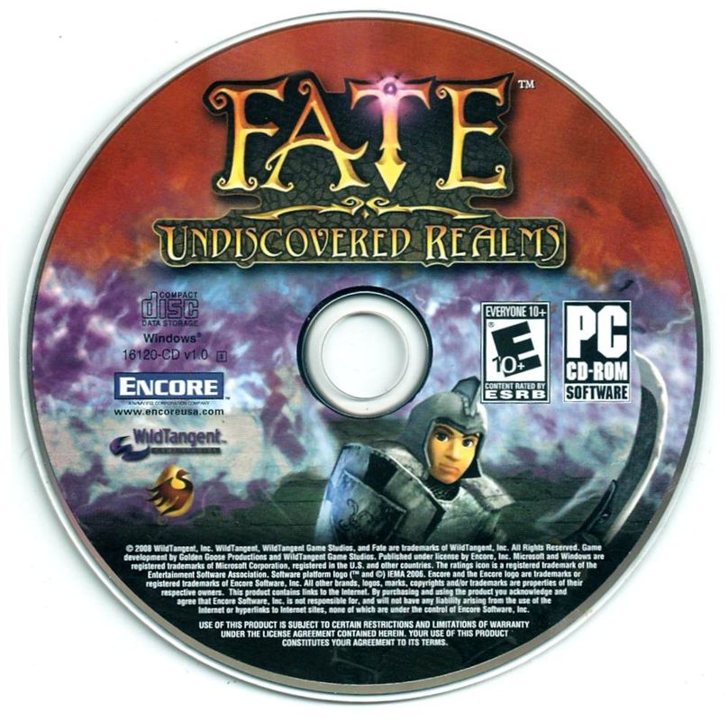 Media for Fate: Undiscovered Realms (Windows)