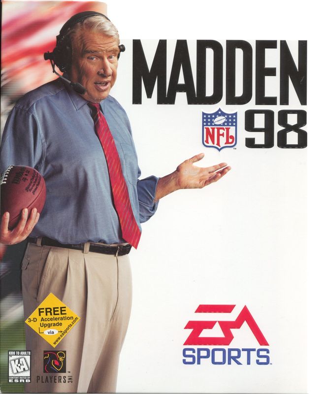 EA Sports Madden 99, PC - Windows 98 & 95 B3