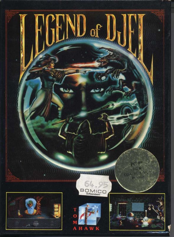 Front Cover for Legend of Djel (DOS)