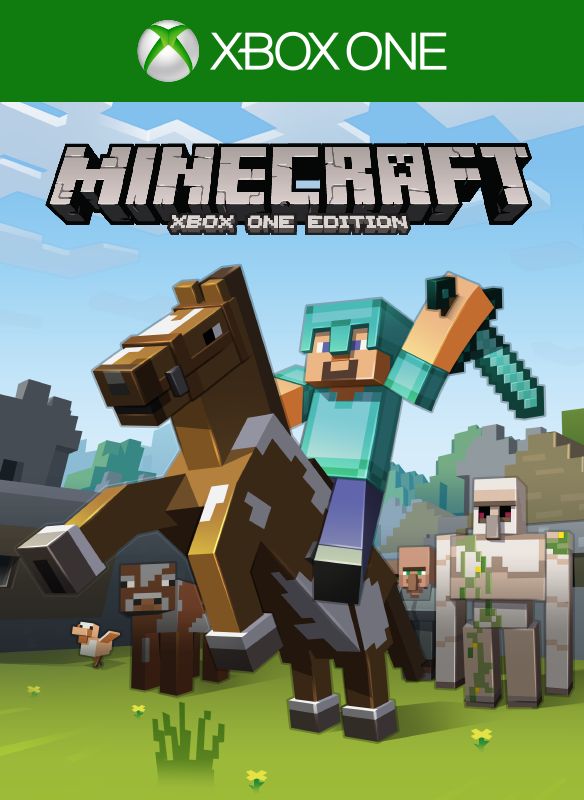 Front Cover for Minecraft: PlayStation 4 Edition (Xbox One) (Download release): Horse update (1.6.4) cover