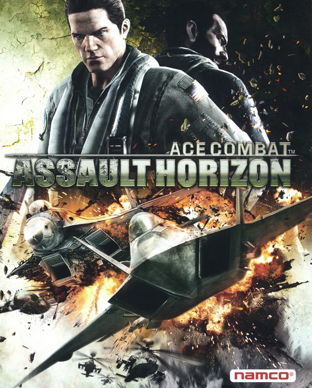 Manual for Ace Combat: Assault Horizon (Limited Edition) (PlayStation 3): Front