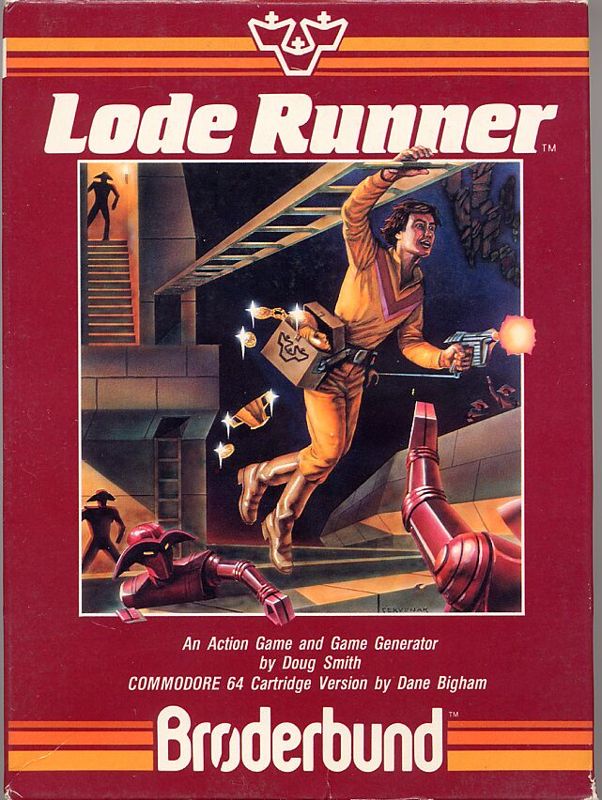 Front Cover for Lode Runner (Commodore 64)