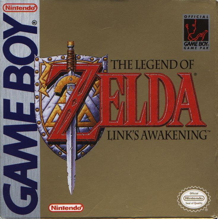 Front Cover for The Legend of Zelda: Link's Awakening (Game Boy)