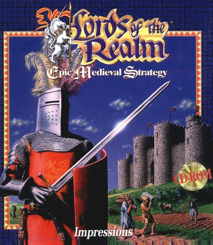 Front Cover for Lords of the Realm (DOS)