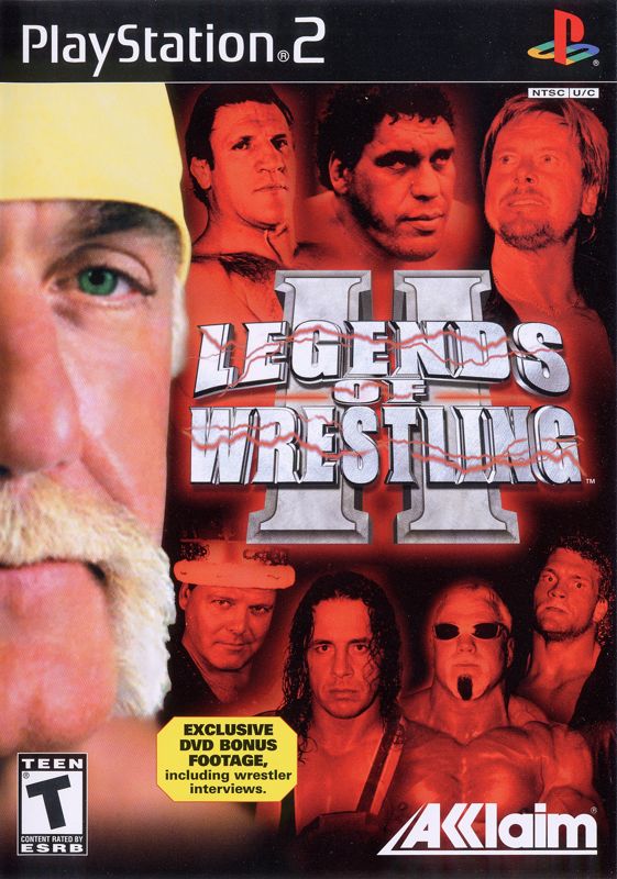 Legends of Wrestling II cover or packaging material - MobyGames