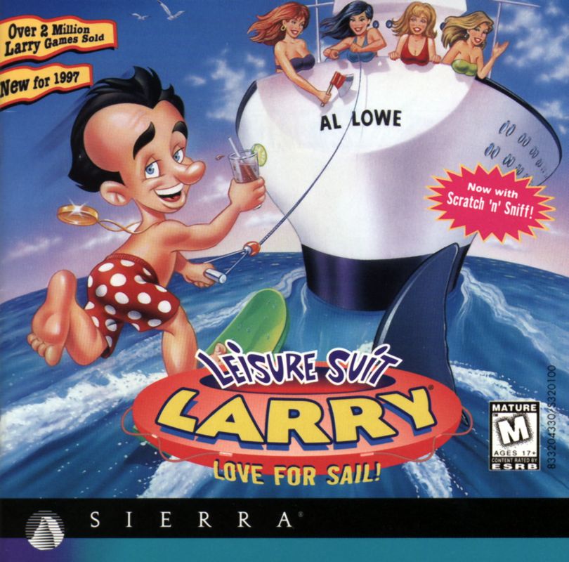 Other for Leisure Suit Larry: Love for Sail! (DOS and Windows): Jewel Case - Front