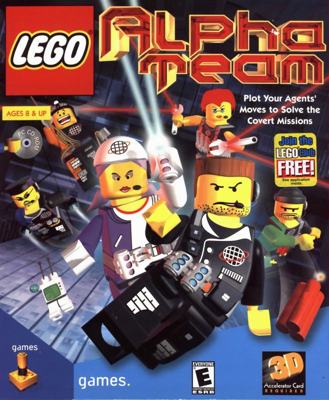 Front Cover for LEGO Alpha Team (Windows)