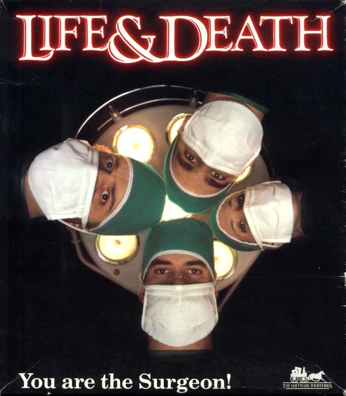 Front Cover for Life & Death (DOS)