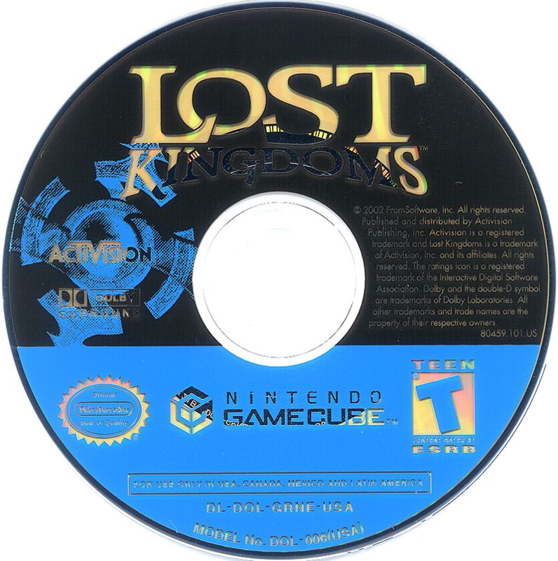 Media for Lost Kingdoms (GameCube)