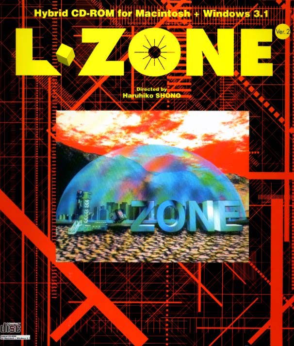Front Cover for L-Zone (Macintosh and Windows 3.x)