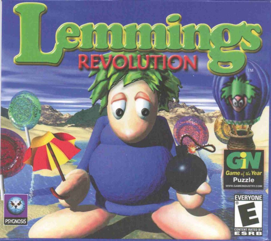 Other for Lemmings Revolution (Windows): Jewel Case - Front