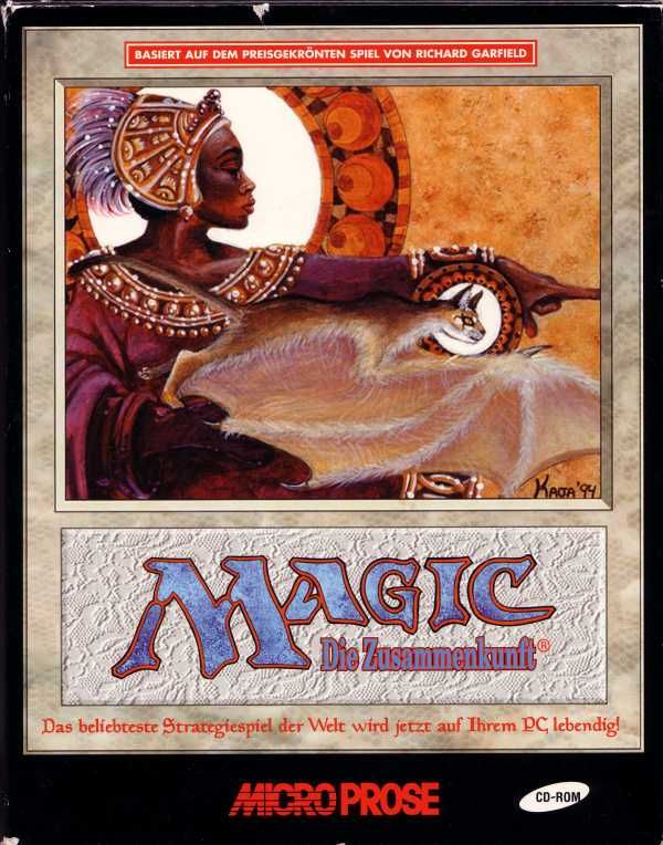 Front Cover for Magic: The Gathering (Windows) (1st German release (Game=English/Manual=German))