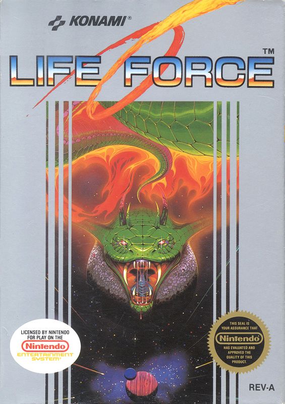 Front Cover for Life Force (NES)