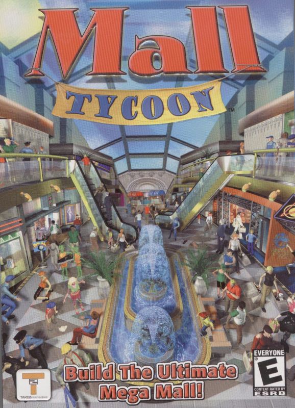 Mall Tycoon 2002 PC CD-ROM Computer Video Game Free Shipping!