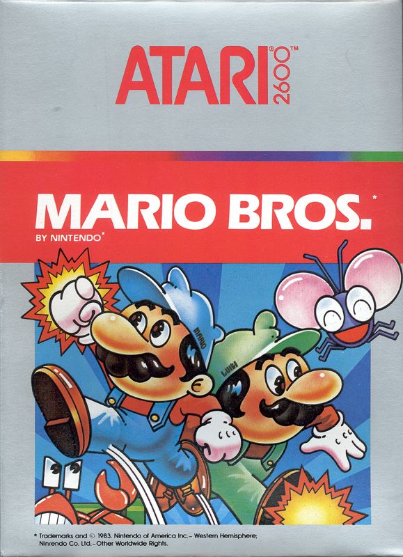 Front Cover for Mario Bros. (Atari 2600) (1987 release)