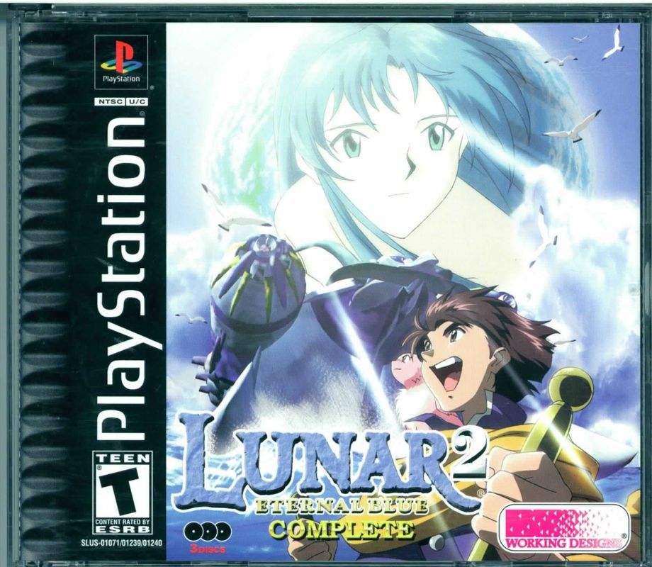 Other for Lunar 2: Eternal Blue - Complete (PlayStation): Jewel Case - Front