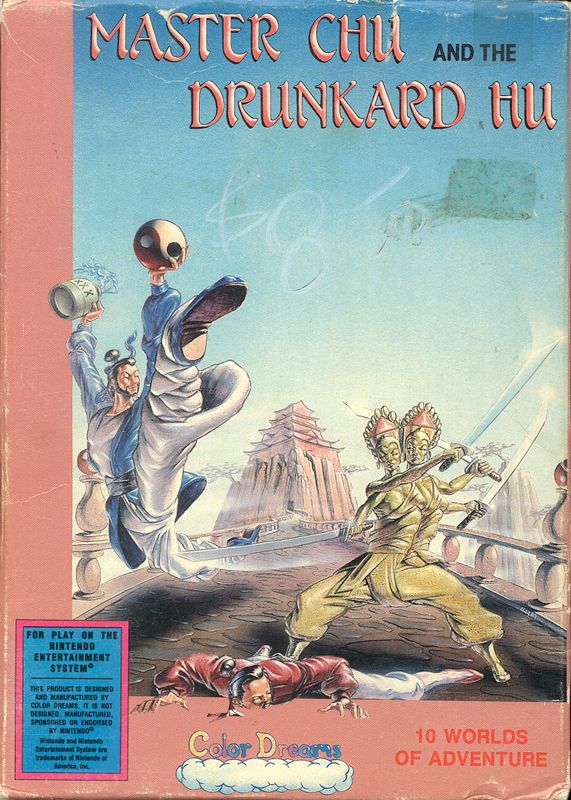 Front Cover for Master Chu And The Drunkard Hu (NES)
