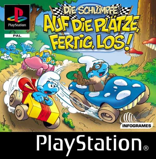 Front Cover for Smurf Racer (PlayStation)