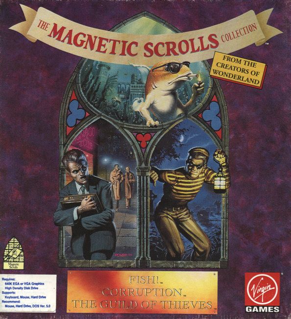 Front Cover for The Magnetic Scrolls Collection (DOS)