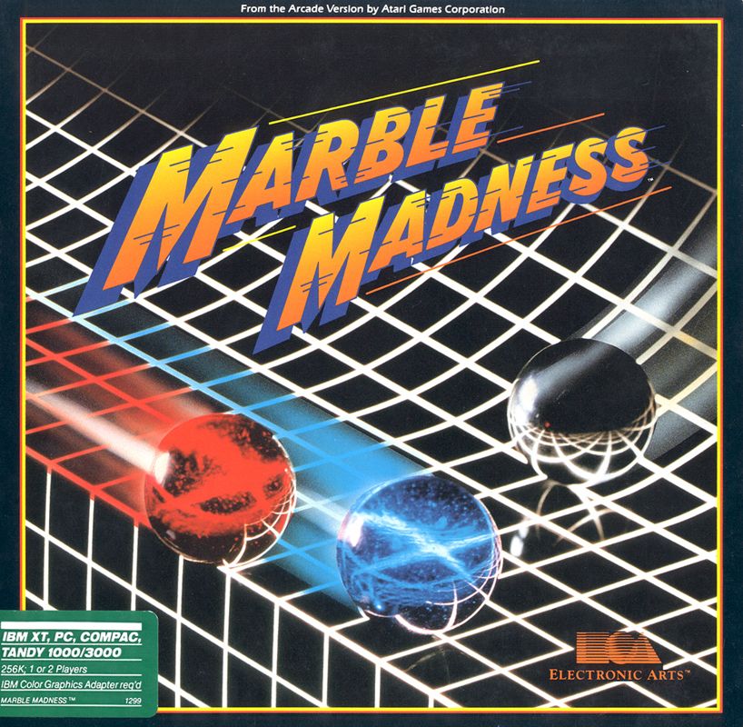 Marble Madness cover or packaging material - MobyGames