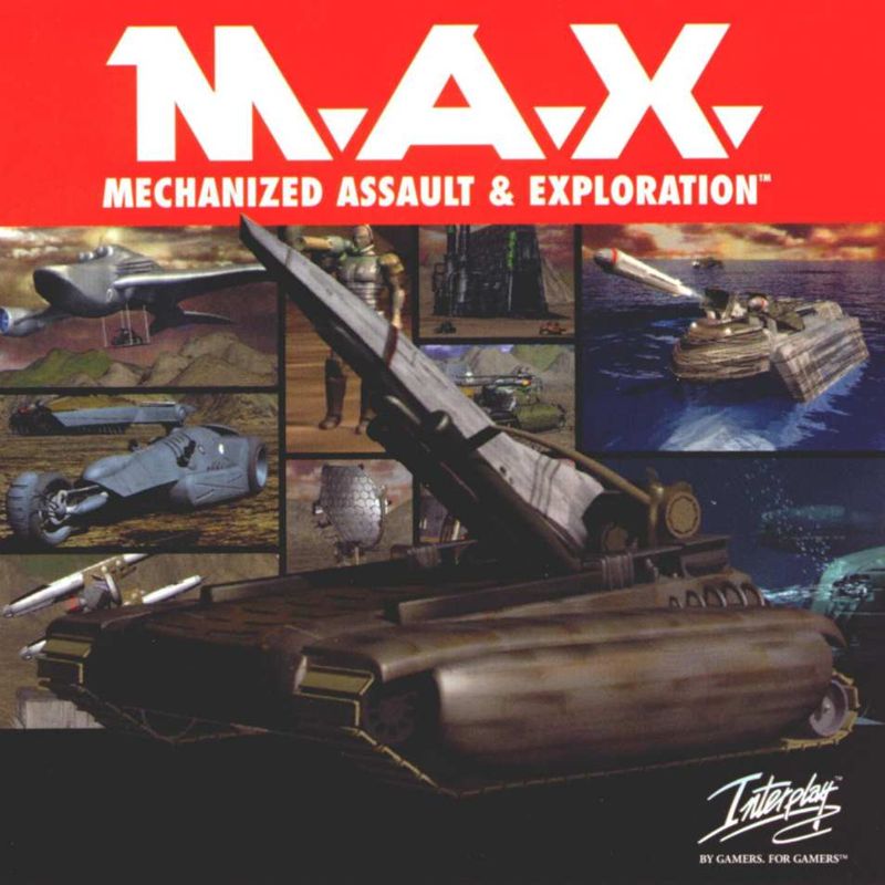 Other for M.A.X.: Mechanized Assault & Exploration (DOS and Windows): Jewel Case - Front