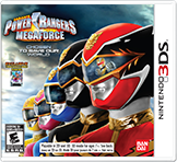 Front Cover for Saban's Power Rangers: Megaforce (Nintendo 3DS) (download release)