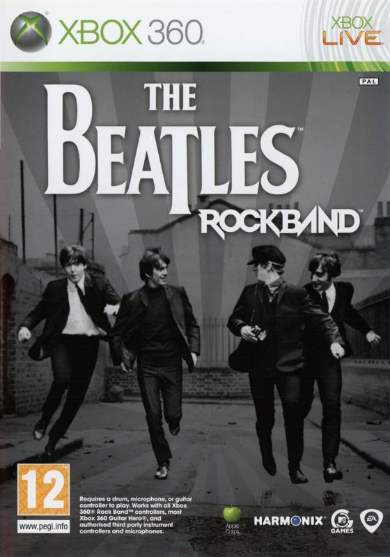 Front Cover for The Beatles: Rock Band (Xbox 360)