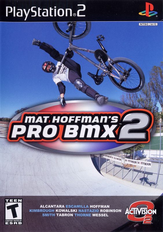 Front Cover for Mat Hoffman's Pro BMX 2 (PlayStation 2)