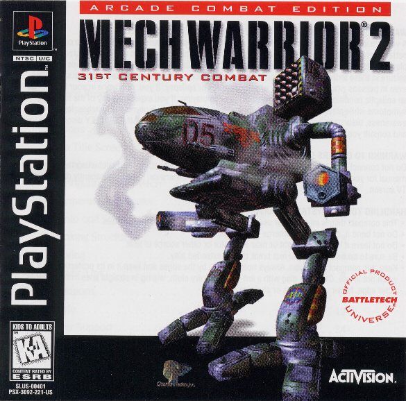 Front Cover for MechWarrior 2: 31st Century Combat (PlayStation)