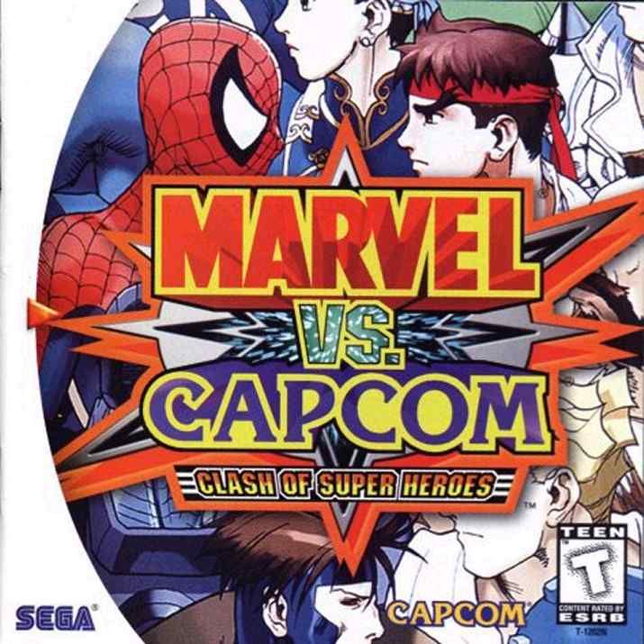 Front Cover for Marvel vs. Capcom: Clash of Super Heroes (Dreamcast)