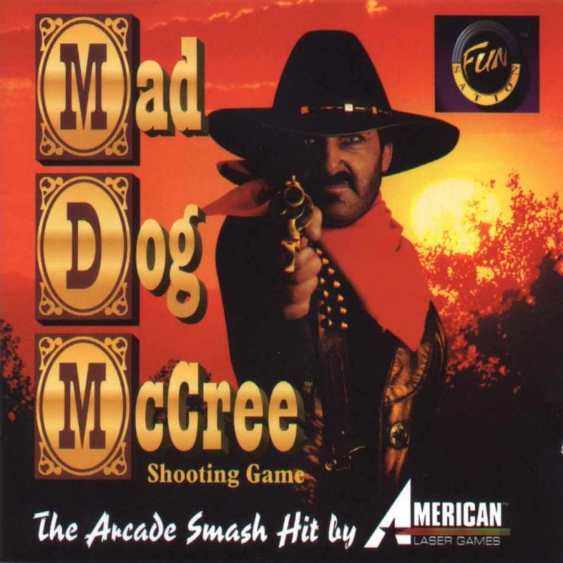 Media for Mad Dog McCree (DOS): Jewel Case - Front