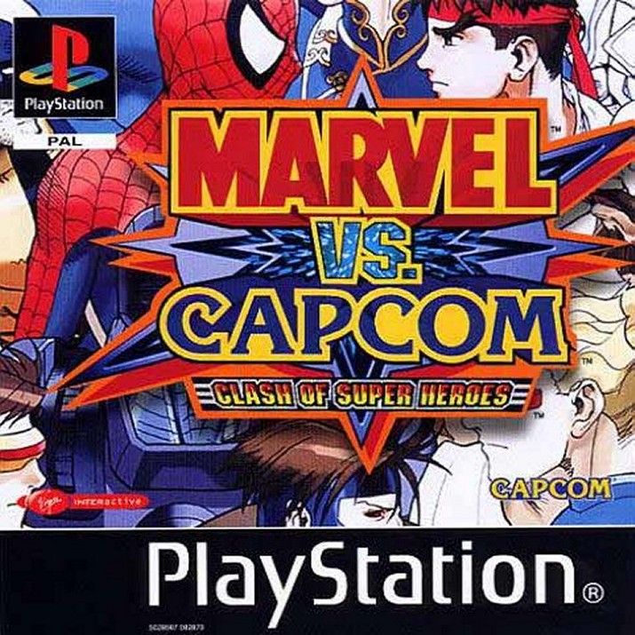 Marvel vs. Capcom: Clash of Super Heroes cover or packaging material ...