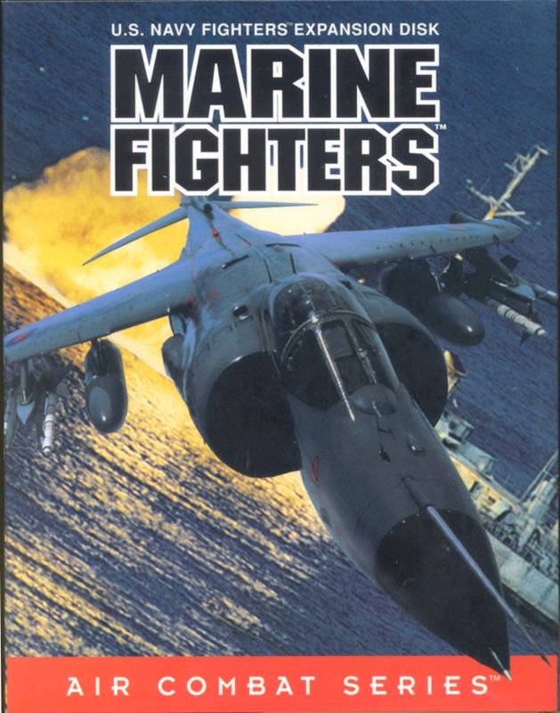 Front Cover for U.S. Navy Fighters Expansion Disk: Marine Fighters (DOS)