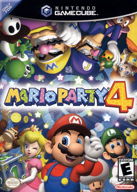 Front Cover for Mario Party 4 (GameCube)