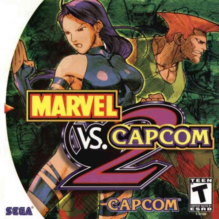 Front Cover for Marvel vs. Capcom 2 (Dreamcast)