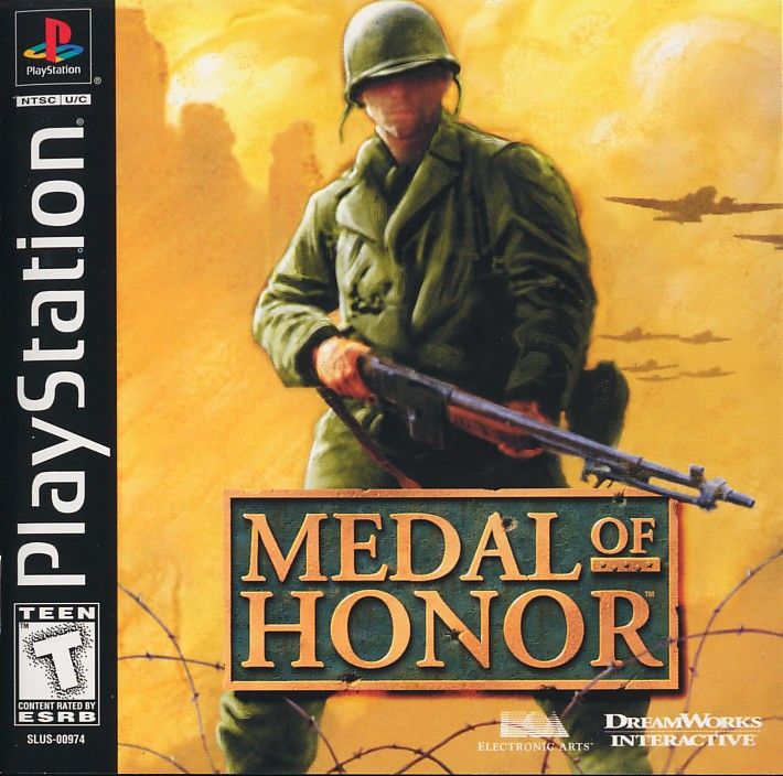 Front Cover for Medal of Honor (PlayStation)