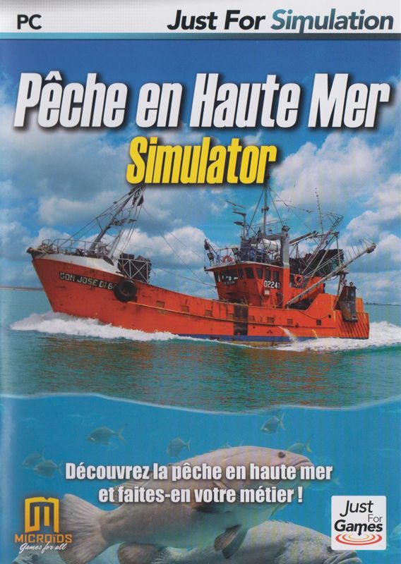 Front Cover for Open Sea Fishing: The Simulation (Windows) (Just For Simulation release (Just For Games 2013))