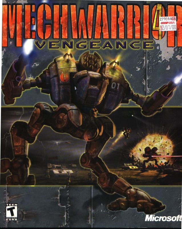 Front Cover for MechWarrior 4: Vengeance (Windows)