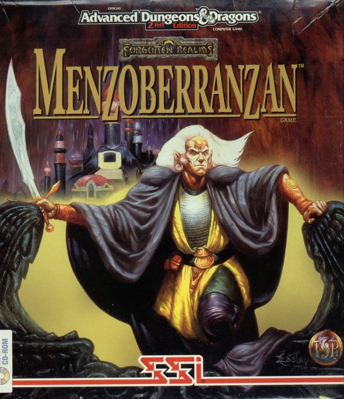Front Cover for Menzoberranzan (DOS)