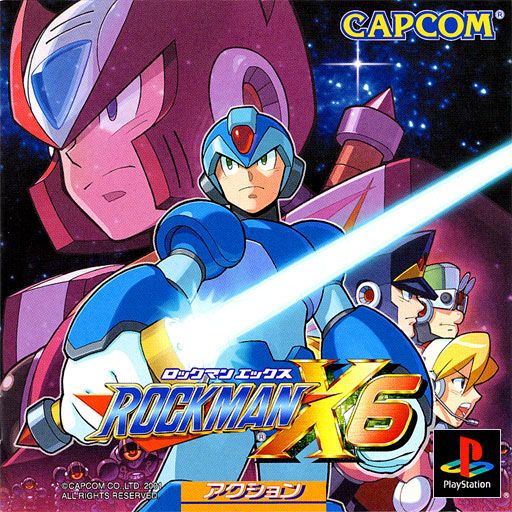 Front Cover for Mega Man X6 (PlayStation)