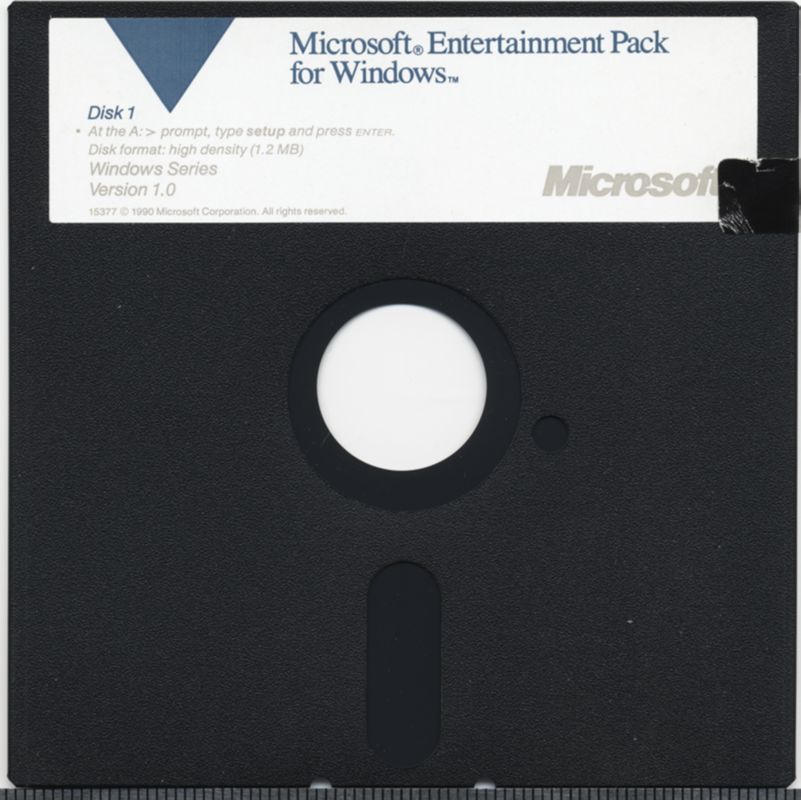 Media for Microsoft Entertainment Pack for Windows (Windows 3.x)