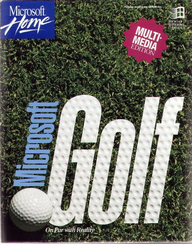 Front Cover for Microsoft Golf 3.0 (Windows)
