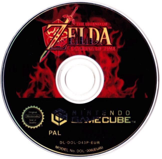 Media for The Legend of Zelda: The Wind Waker (Limited Edition) (GameCube) (Limited Edition with Ocarina of Time Bonus disc): Bonus Disc - Ocarina of Time
