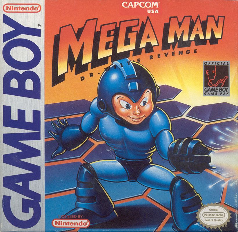 Front Cover for Mega Man: Dr. Wily's Revenge (Game Boy)