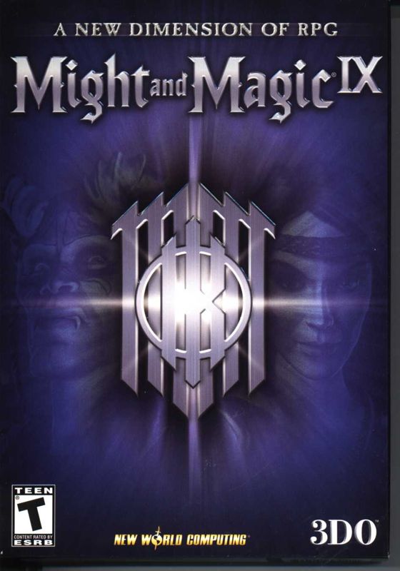 Front Cover for Might and Magic IX (Windows)