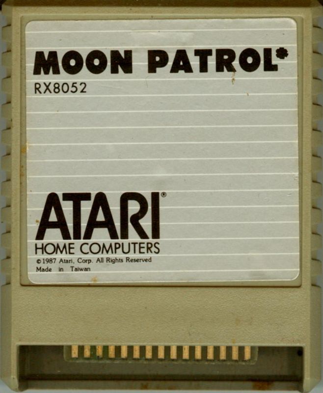 Media for Moon Patrol (Atari 8-bit)